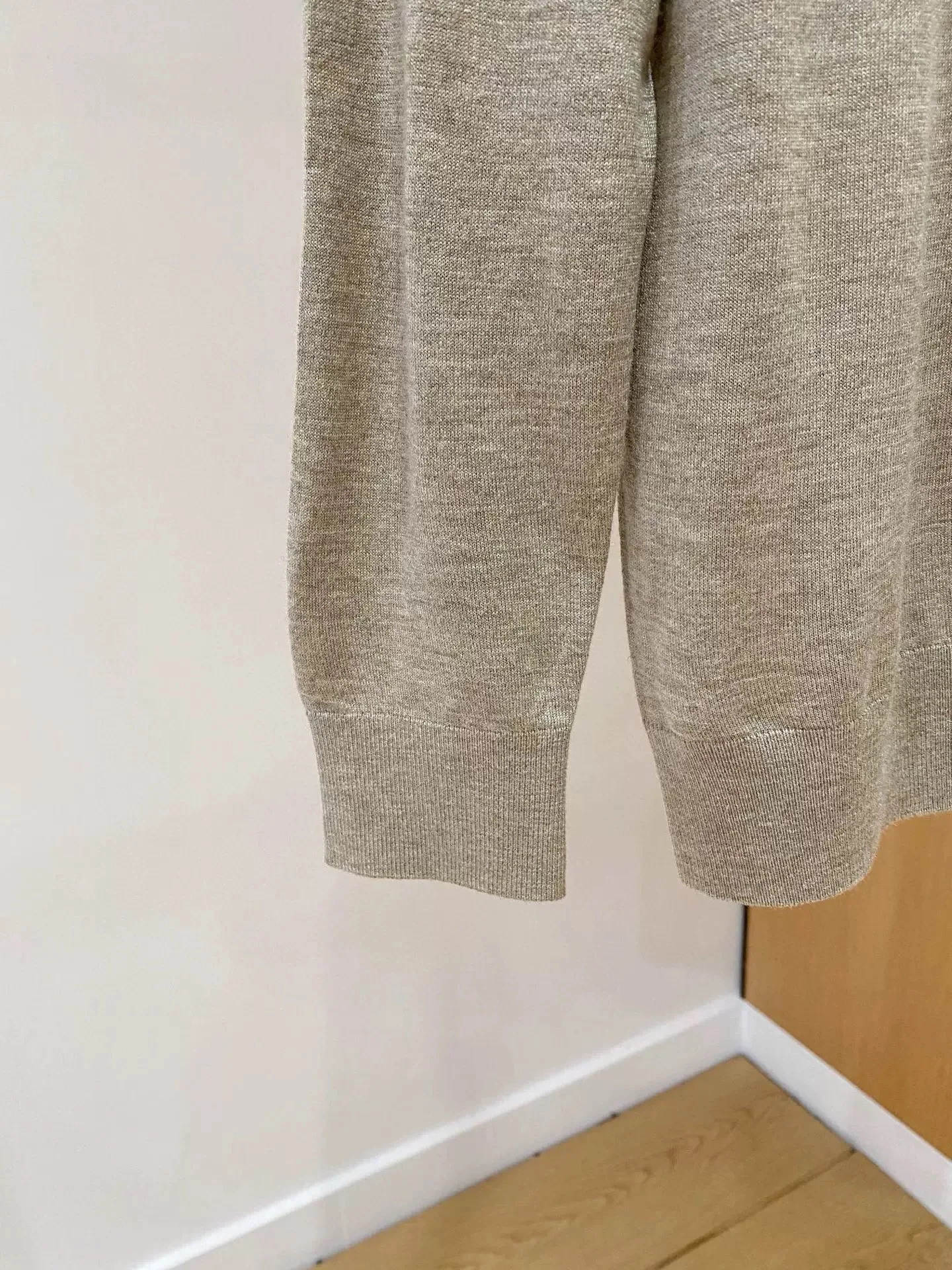 イタリアン スレ 高級メンズ カメレセーター ラウンドネック ロング丈 シンプル カジュアル 春秋 ファッション メンズ ニットウェア