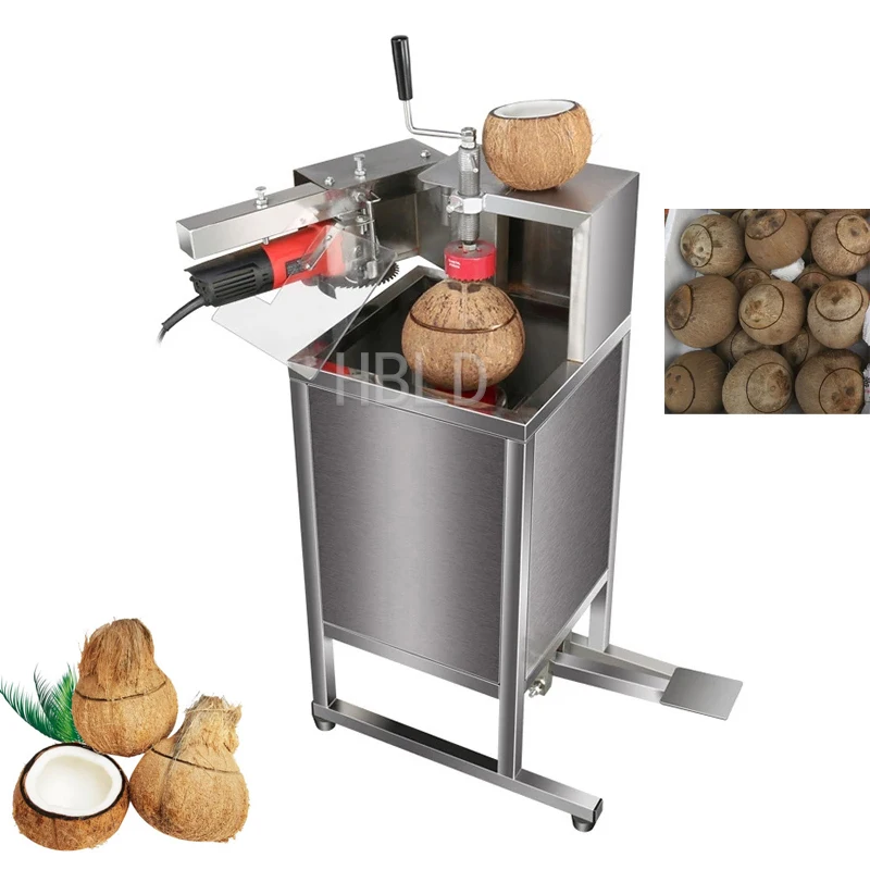 

Commercial Coconut Cutting Machine, Multifunctional Coconut Top Removal Machine, Coconut Cover Opening Machine