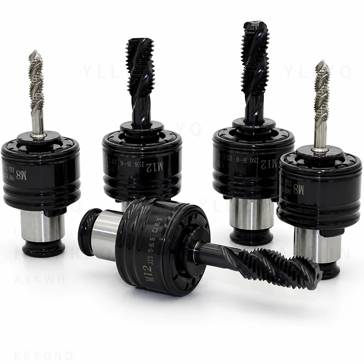 GT12 GT24 Retractable Anti Torque Overload Protection Quick Change Tap Chuck For IOS JIS Standard CNC Tapping Tools