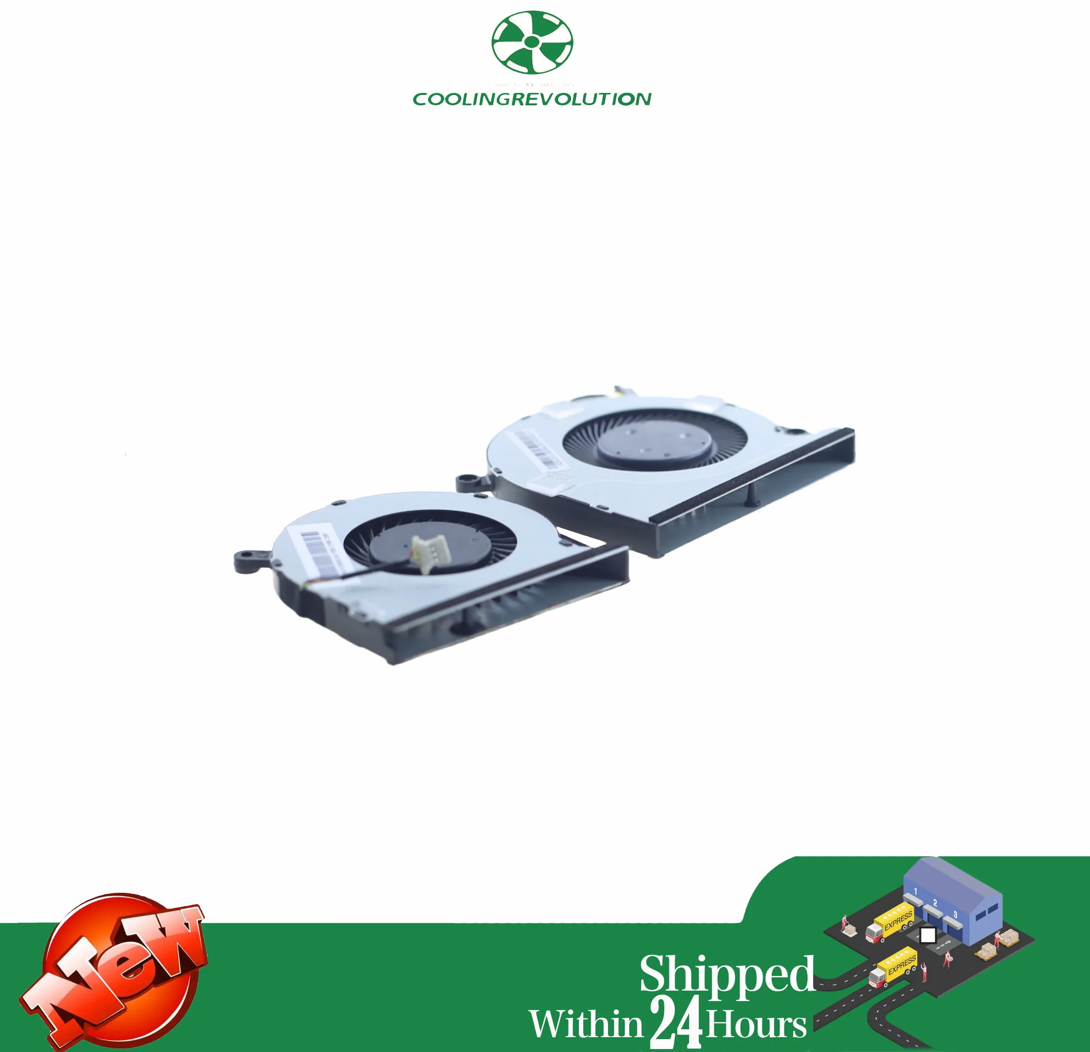 Laptop CPU GPU Cooling Fan for LG Ultra 17U70N PLB07010S05M image 4