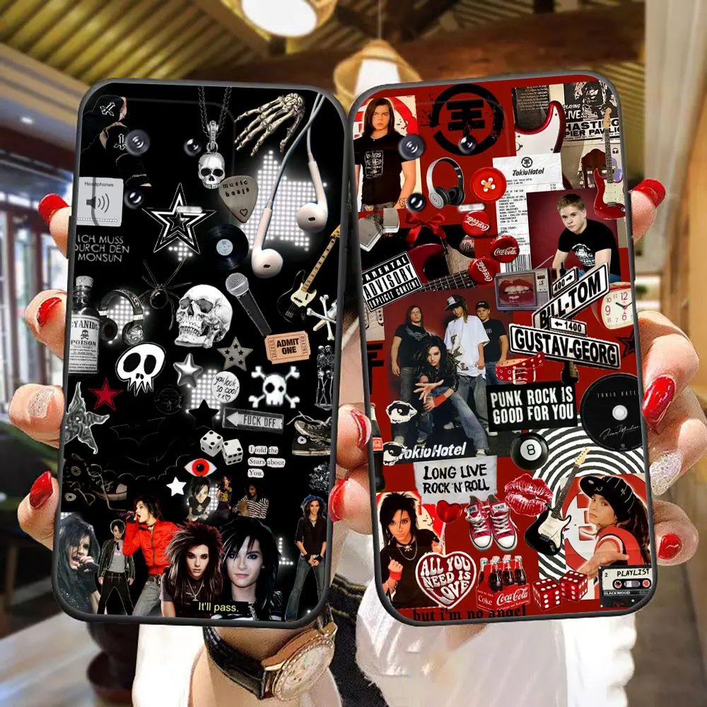 

T-Tokio Hotel Tom Bill K-Kaulitz Cover Phone Case For Xiaomi 15 15T 14 14T 13 11 POCO F8 F7 F6 F5 X8 X7 X5 M6 M7 PRO Case Shell
