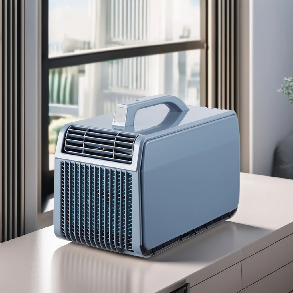 K01 Pro 12V/24V Portable Air Conditioner - 8000BTU Mobile AC Unit for Campers, Fishing Boats & RVs (Fast Cooling, Low Noise）