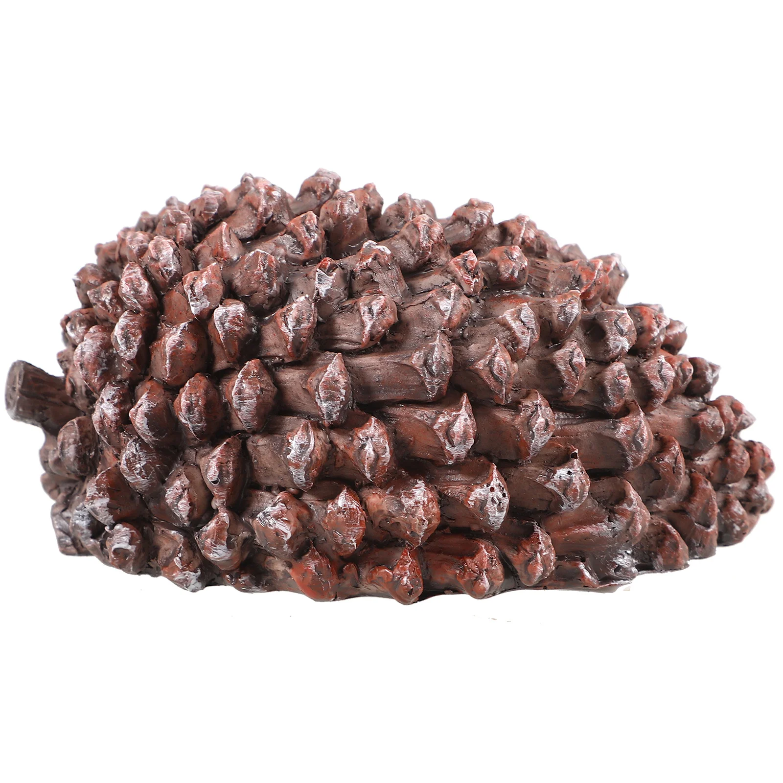

Resin Pine Cone Shaped Key Hider Outdoor Waterproof Key Storage Box for Lawn Garden Decoration and Home Security