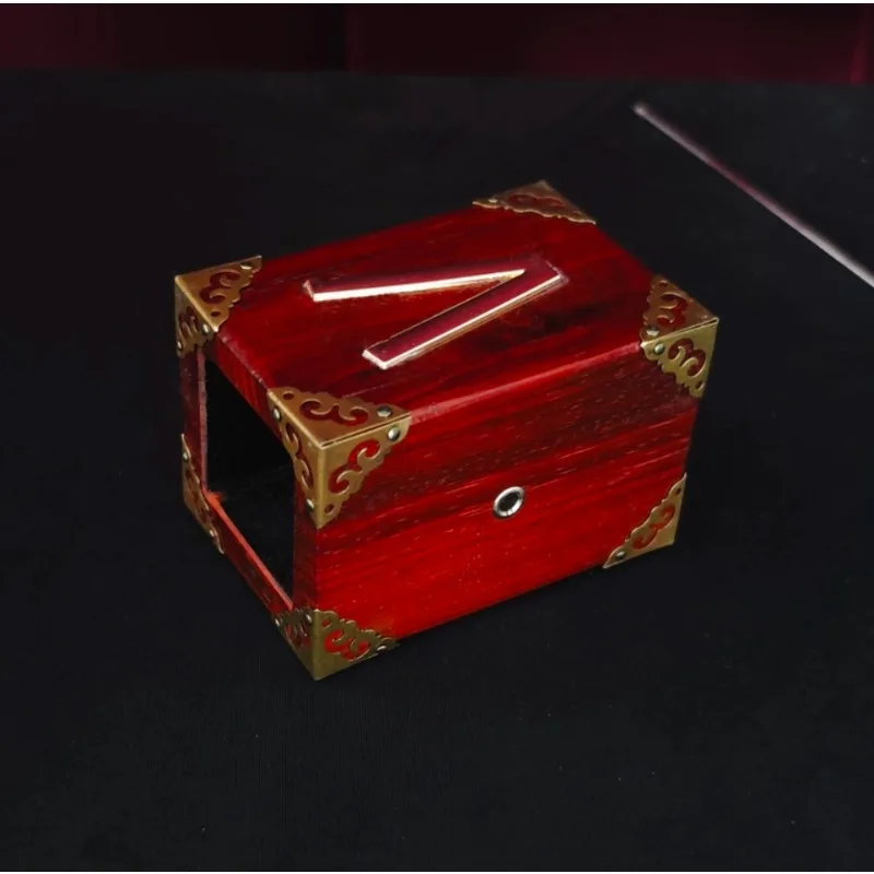 Deluxe Balloon Illusion Rosewood Edition Magic Tricks Balloon Penetration Magic Props Stage Parlor Professional Magician Gimmick