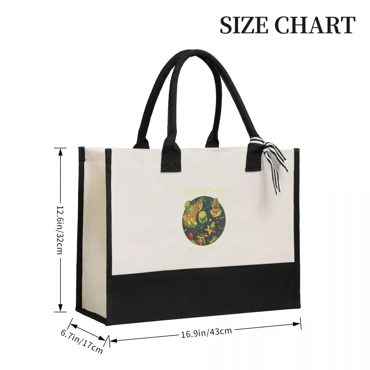 Canvas Gift Shopping Bag The Smashing Pumpkins Vintage Canvas Large Capacity Bag Customizable Quality Gifts