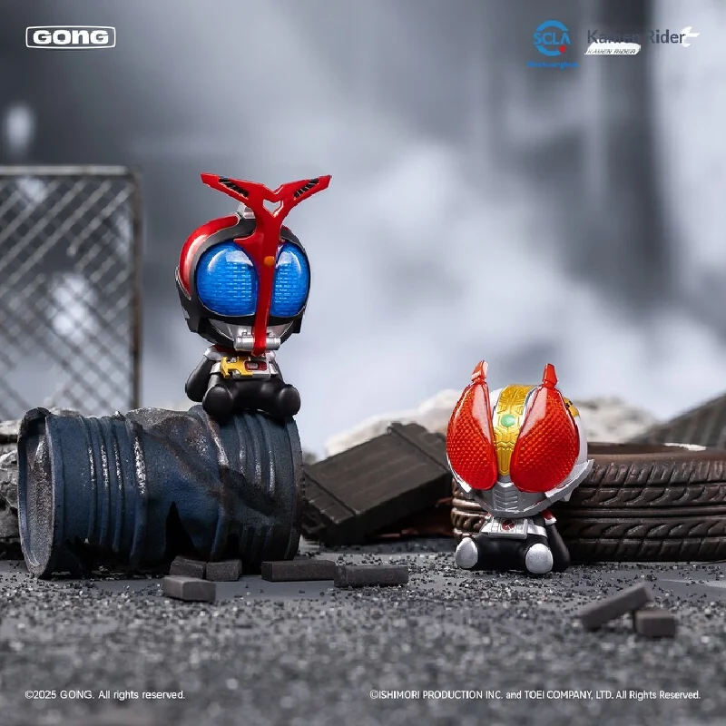 Hot Kamen Rider Blind Box Mini Chess-Style Figure Fridge Magnet Collectible Ornament Anime Toy Mystery Box Gift For Fans view 4