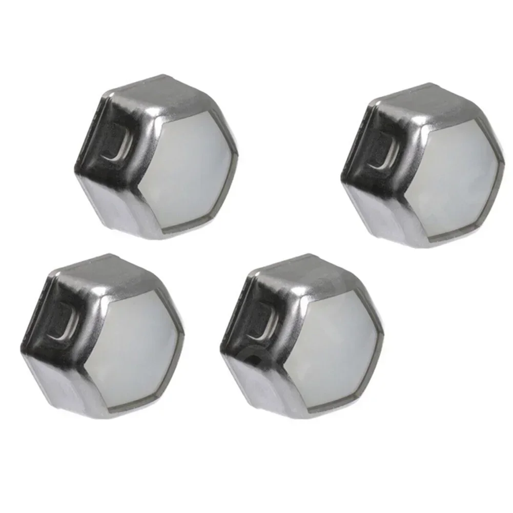 4PCS Steering Stop Nut Bolt Cap 40039-2S610 Fits For Nissan Navara D22 1998- 2006 Car Accessories Exterior Nut Bolt Cap