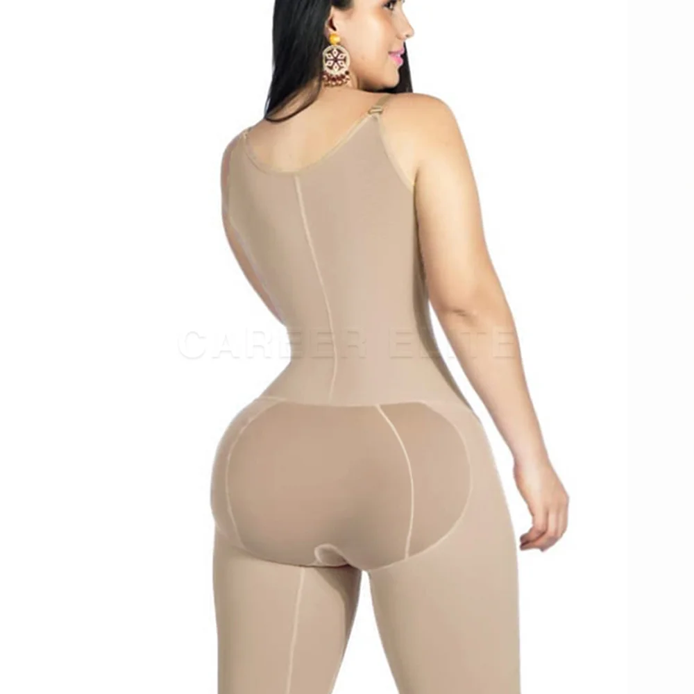 Women's Corset Postpartum Recovery Compression Garment Side Zipper Tummy Control Shapewear Slimming Fajas Sheath Flat Belly