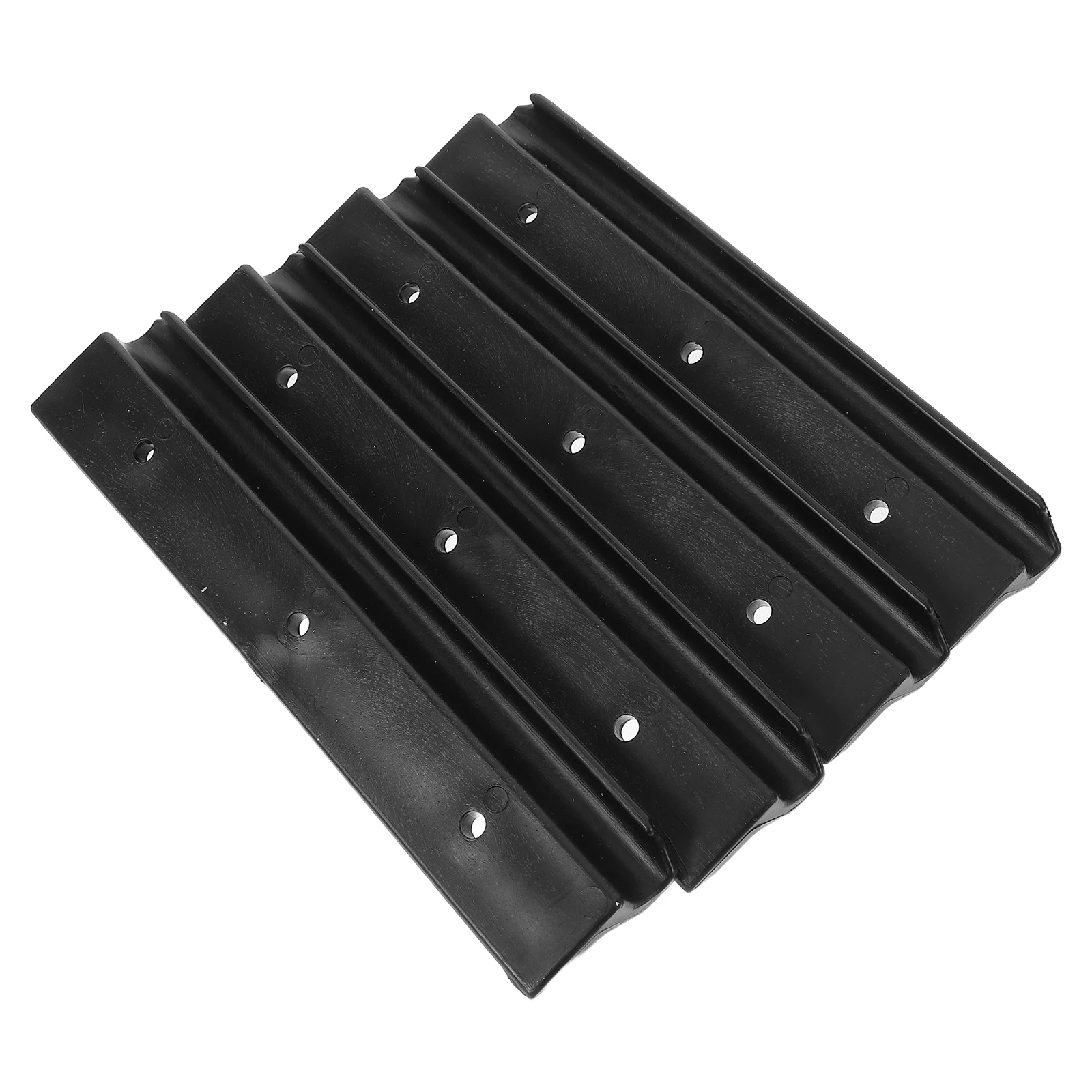 

4 Pcs Inflatable Boat Accessories Clip Holder Bracket Seat Hook Kayak Paddle/rudder Clips Hardware Tools Pp