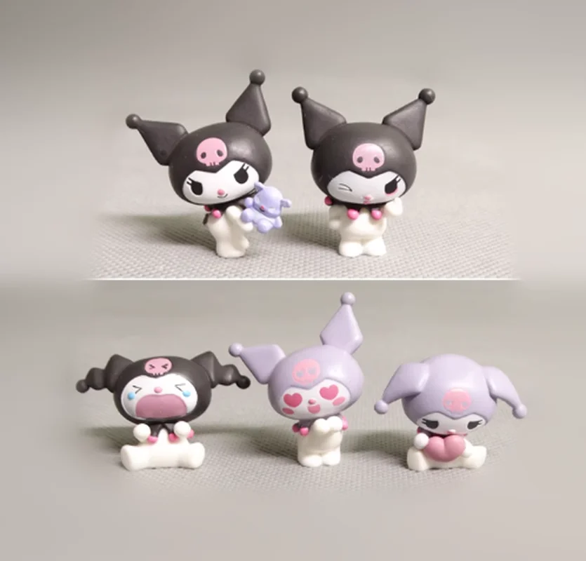 

Новинка в наличии, аниме-фигурка Куроми, милые очаровательные темы, глухая коробка, кавайная мини-фигурка, украшение для рабочего стола, подарки на день рождения для девочек