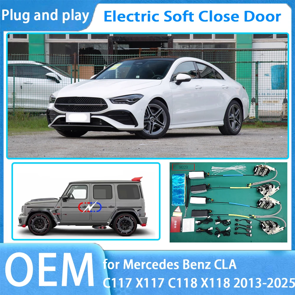 

for Mercedes Benz CLA C117 X117 C118 X118 OEM Car Soft Close Door System Automatic Electric Auto Pull Power Latch Power Closing
