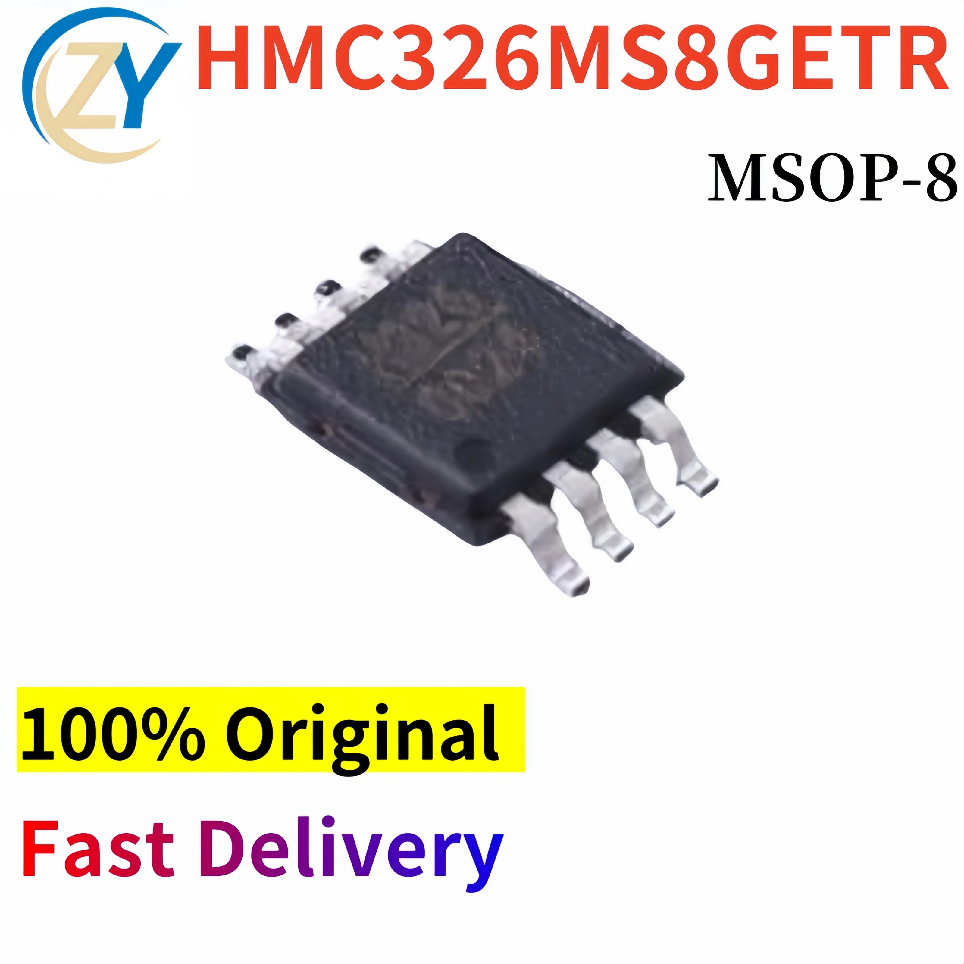 

(2pcs) HMC326MS8GETR HMC326MS8GE MSOP-8 HMC326 HMC326MS8 RFAmplifier 100% Original & In Stock