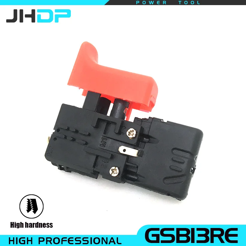 1pc 220V Speed Control Switch Replace For Bosch GSB13RE GSB 13 RE Electric Hammer Drill  Power Tool High Strength Good Fast