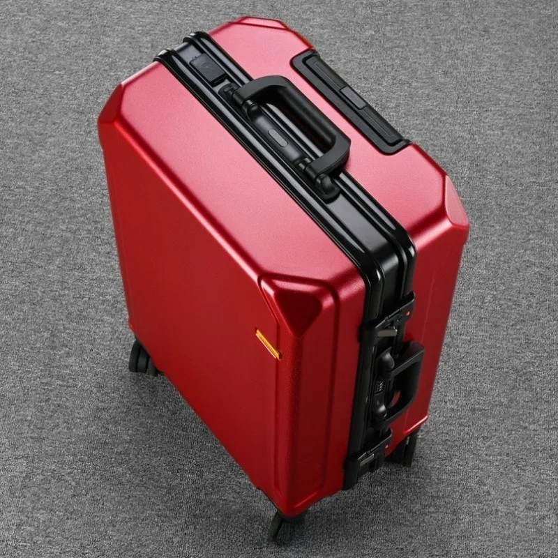 

Lightweight 20-Inch Lage Children's Carry-On Suitcase Easy to Handle New Model ABS+PC Material ex Pure Color