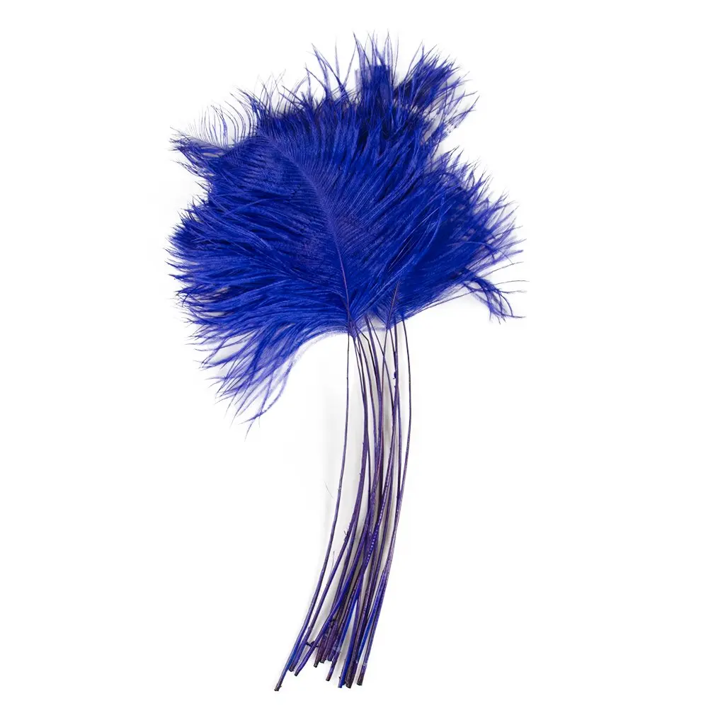 

10pcs Ostrich Hair Torn Head 40-45cm Natural Ostrich Hair Decoration for Wedding Party Decoration DIY Accessories Crafts Plume