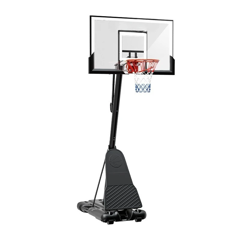 Adult basketball hoop training standard basketball hoop household basketball hoop, youth can lift and lower the mobile basket