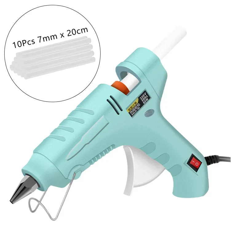 

Hot Melt Glue Gun Transparent Glue Stick Mini Gun Home Electric Heat Temperature Gun Repair Tool Special Stick Set