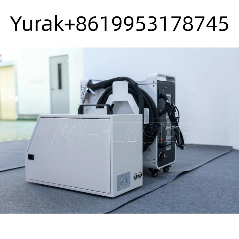 آلة لحام ليزر محمولة تبريد الهواء 1200 واط آلة لحام ألياف الليزر لحام الألومنيوم والنحاس #4