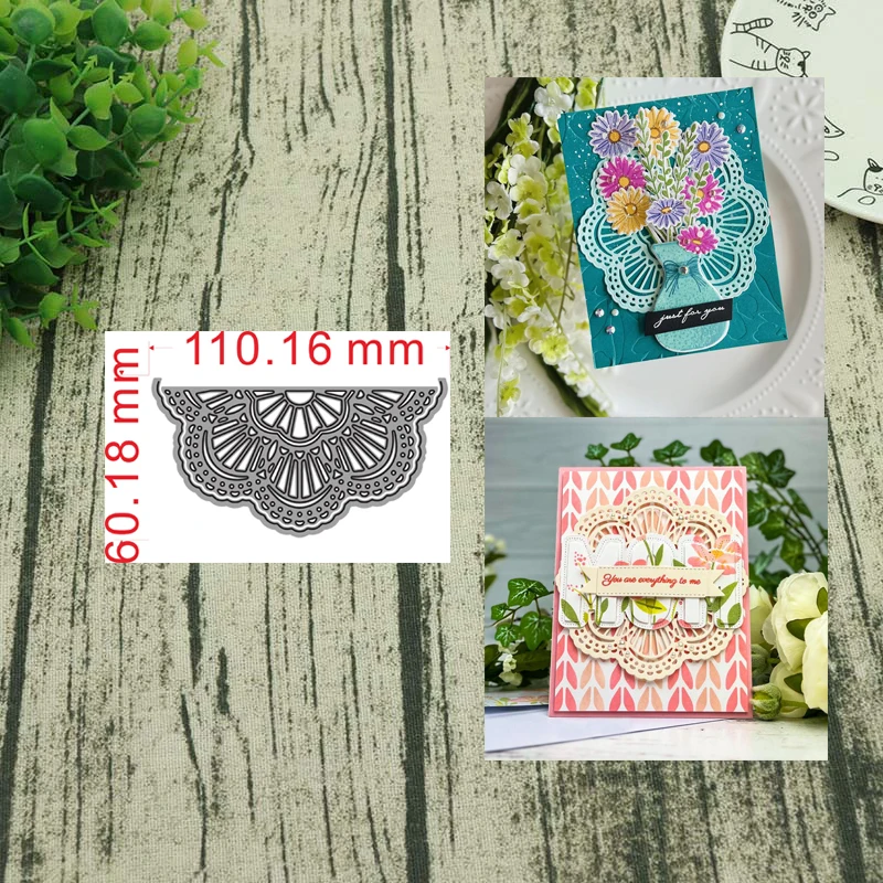 Addycraft  Metal Cutting Dies edges doily die cut For DIY Scrapbook Cutting Die Paper Cards Embossed  Craft Die Cut