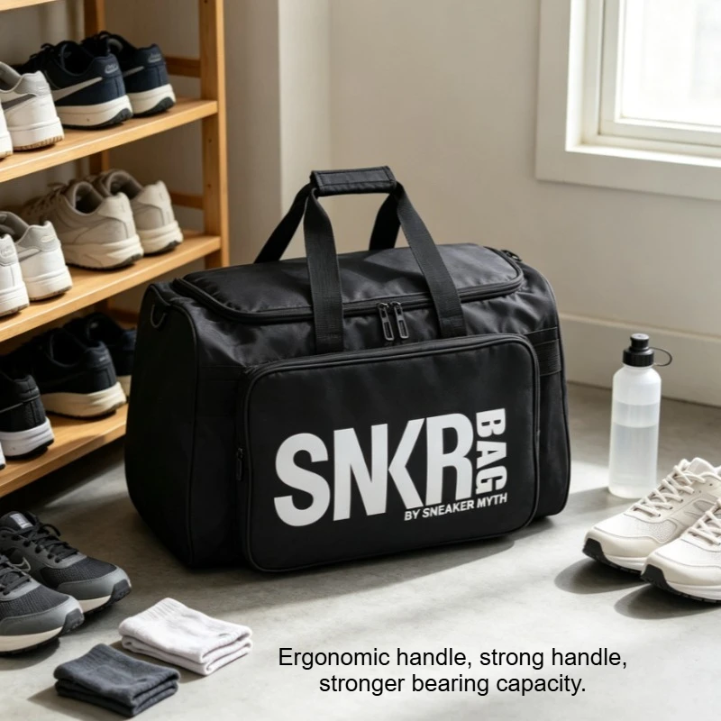 Calçados esportivos multifuncionais, bolsas de viagem, esportivas e fitness, bolsas de basquete e futebol de grande capacidade, bolsas de ombro grossas.