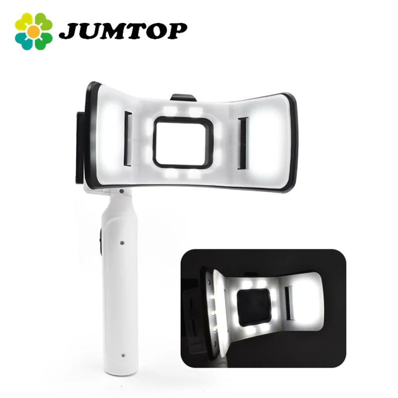 

JUMTOP Dental Oral Filling Lamp with Built-in Polarizer, 20LEDs Flash Light Supply Bright Environment Dentistry Equipment