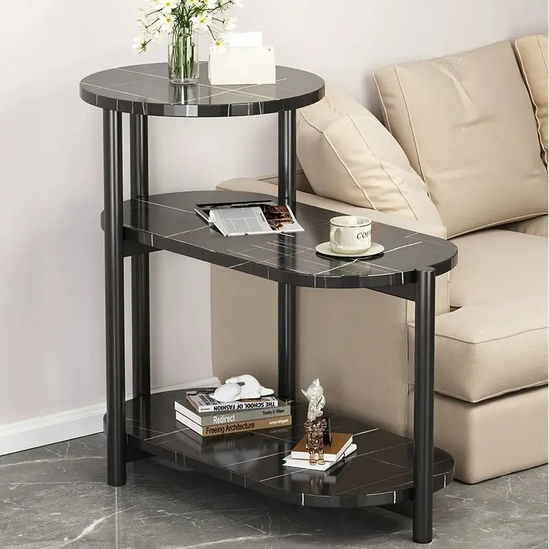 

Sofa side cabinet Side cabinet Table Simple household small coffee Shelf Corner Light luxury high-end side table