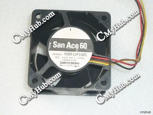 For SANYO DENKI 9G0612P1G05 DC12V 1.54A 6038 6CM 60mm 60x60x38mm 4pin Cooling Fan 9G0612P1G05