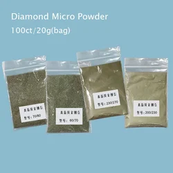 20g/bag Diamond Micro Powder for Metal Mold Coarse Abrasive Grinding Polishing Grit60~400 Diamond Tools Raw Material