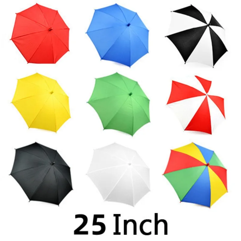 Parasol Production - 25 Inch (9 Colors) Magic Umbrella Magic Tricks,Props Device Silk To Umbrellas Stage Magic Accessories Fun