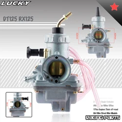 For Yamaha DT125 RX125 DT RX RT 100 125 125LC 125MX MX100 MX175 TZR125 2-Stroke Motorcycle 28mm Carburetor Carb For Mikuni VM24