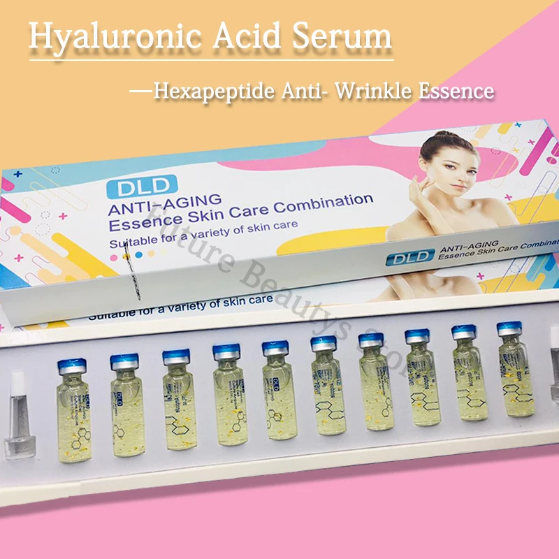 Kit perawatan kulit wajah esensi asam Hyaluronic, Kit Serum Anti Penuaan pemutih esensi krim BB pigmen cahaya untuk mikrofon