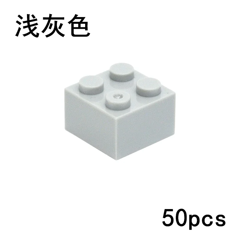 DIY Bausteine Ziegel 2x2 Punkte dicke Figuren Größe 2*2 Punkte kompatibel mit 3003 pädagogischen kreativen Spielzeug für Kinder