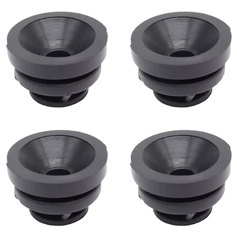 4 Piece Engine Cover Rubber Sleeve Cover Pad Buffer Block P30110238 Black Rubber Automotive Supplies For Mazda CX9 CX4 CX5