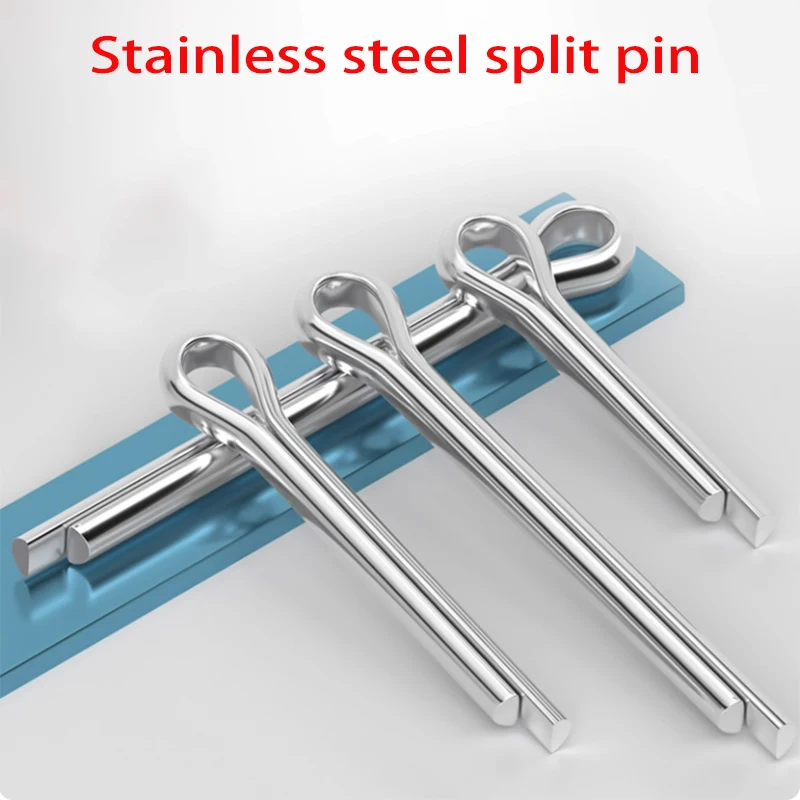 M5M6 M8 M10 U자형 스프링 핀 코터 고정핀 자동차 수리용 스플릿 클램프 오픈 엘라스틱 핀