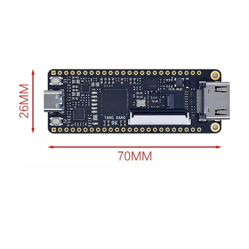 1Pcs Tang Nano 9K FPGA Development Board GOWIN GW1NR-9 RISC-V RV HDMI