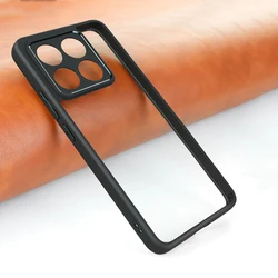 For Xiaomi 14T Case Xiaomi Mi 14T Cover TPU Frame Plastic Bumper Shield Protective Back Phone Cases For Xiaomi 14T Pro Funda