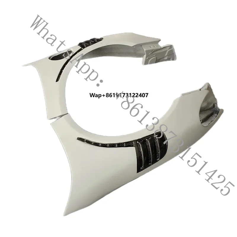 Suitable Genuine Carbon Fiber Body Kit 718 Boxster RS Primer Style Front
