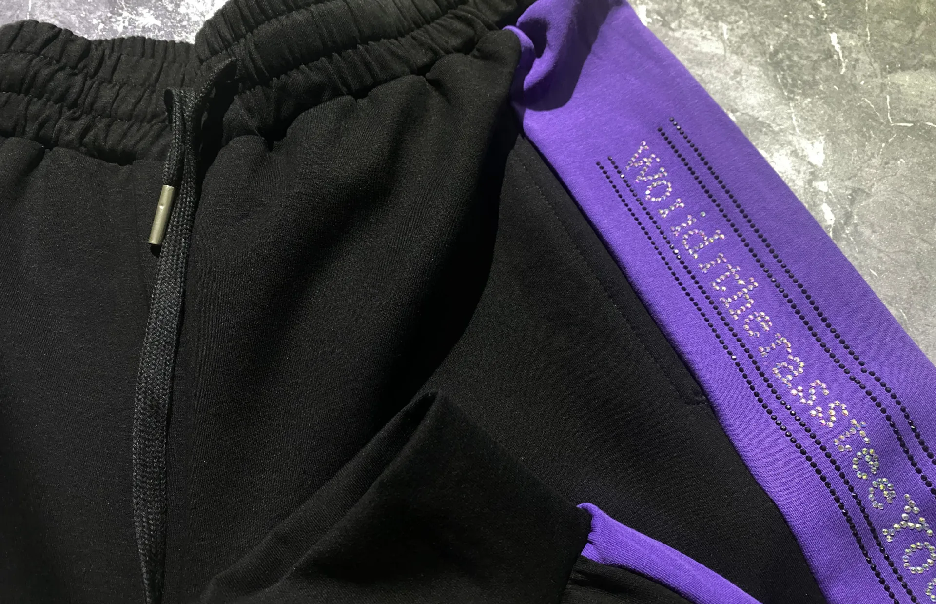 Lantejoulas borboleta pulôver camisola 2 peças conjunto para roupas femininas 2025 outono casual conjuntos de calças de grandes dimensões moda coreana agasalho