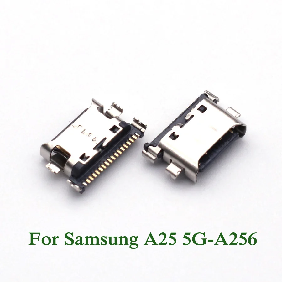 10 قطعة USB شحن ميناء موصل لسامسونج A04 A04S A14 A23 A33 A24 A34 A54 A53 5G A05 A05S A15 A25 A35 A55 A13 4G