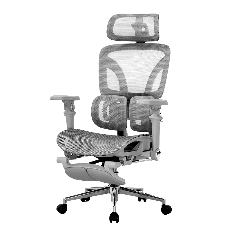 Ergonomische Stühle, modern, bequem, Executive Home, drehbarer Bürostuhl, Schlafzimmer, Computer, Mesh-Gaming-Stuhl, Fußstütze, Rückenlehne, Lift