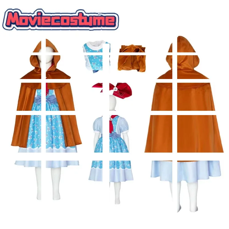 

Holly Wheeler Cosplay Stage Performance Costume ST 5 Fantasia Dress Scarf Hooded Cloak TV Outfits Halloween Carnival Party Suit