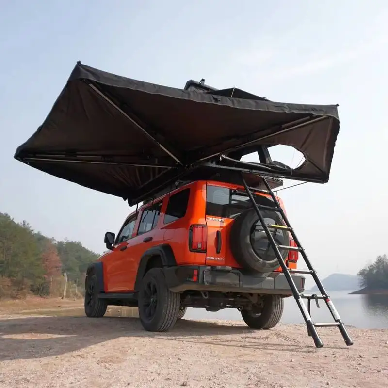 Detachable Rain Cover Wholale Degree Fretanding 4X4 Overland Wrap Around Free Standing Camping Awning Waterproof