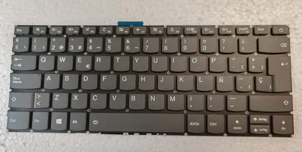 Hiszpańska klawiatura dla LENOVO IdeaPad 320-14ISK 320S-14IKB 320S-14IKBR S145-14AST S145-14IGM S145-14IKB S145-14IML V130-14IKB