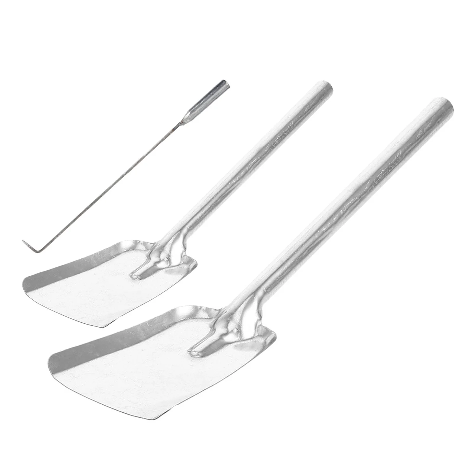 

3Pcs Fireplace Tongs Set Ergonomic Handle Fire Tools for Wood Burner and Grill Efficient Ash Cleaning and Log Repositioning