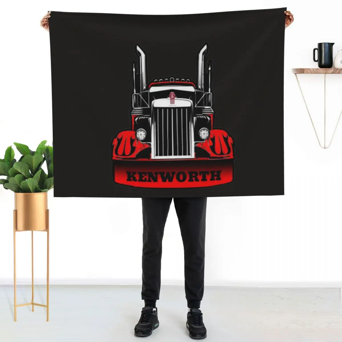 Kenworth Throw Blanket Soft Plush Blanket as Housewarming Gift