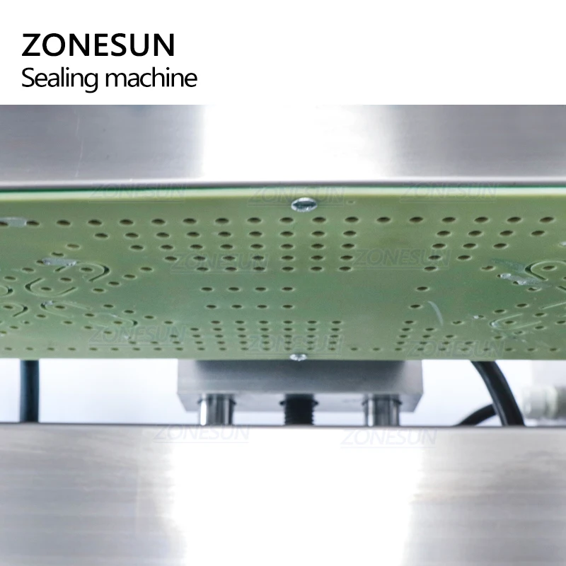 ZONESUN Desktop Automatic Plastic Medical Bottle Aluminum Foil Lid Electromagnetic Induction Sealing Machine