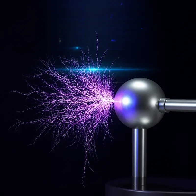 DIY Solid State Coil Arc Generator Physics Toy Lightning Experiment Simulator High Voltage Plasma Arc Educational Science Kit