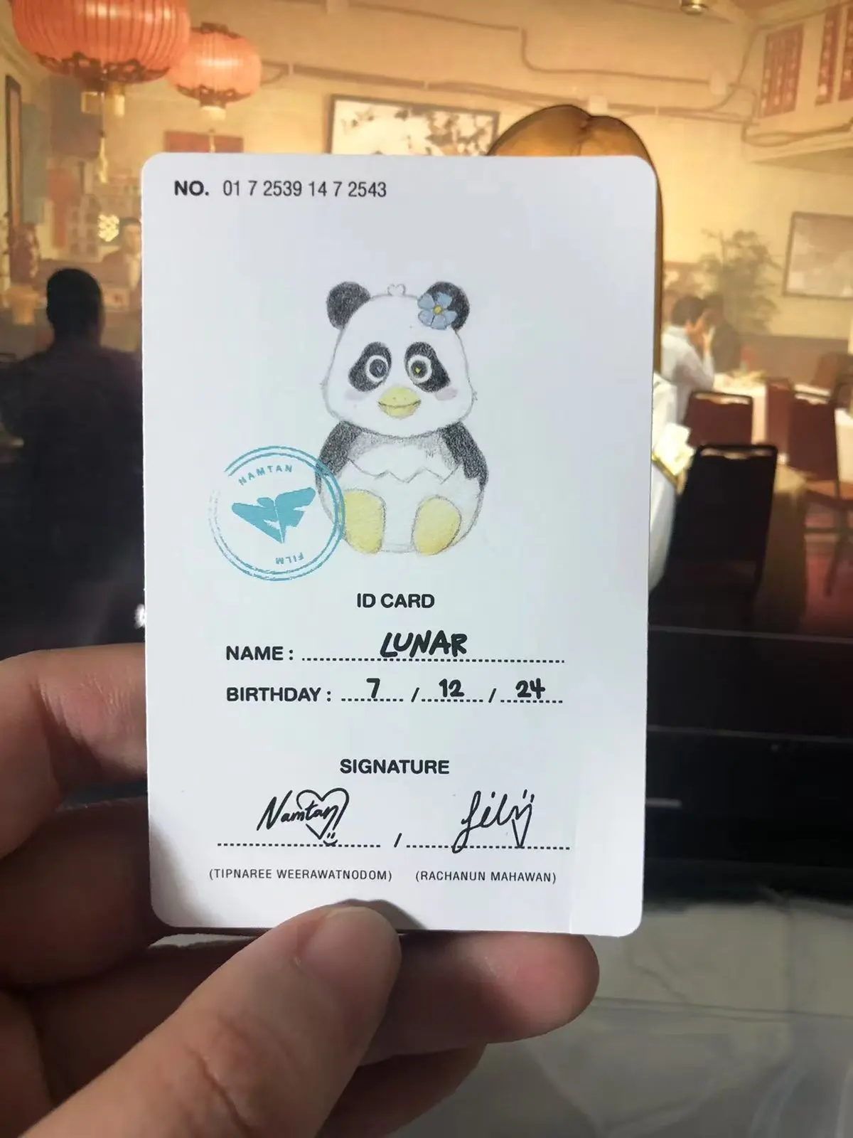 2025 GMMTV Official Merchandise Pluto Series NamtanFilm Lunar Doll