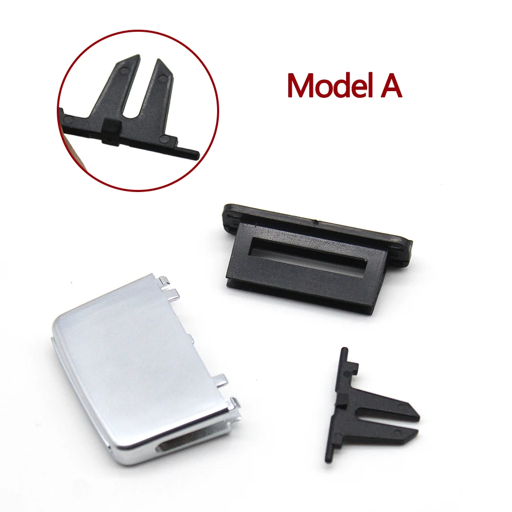 Car Air Vent Outlet Tab Clip Repair Slider Front Air Conditioner Vent Paddle For Mercedes-Benz E Class W212 W207 E260 E350 E550