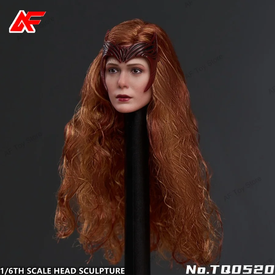 1/6 Schaal Elizabeth Olsen Head Sculpt Model Voor 12 inch TBL JO ANT Vrouwelijke Action Figure Body